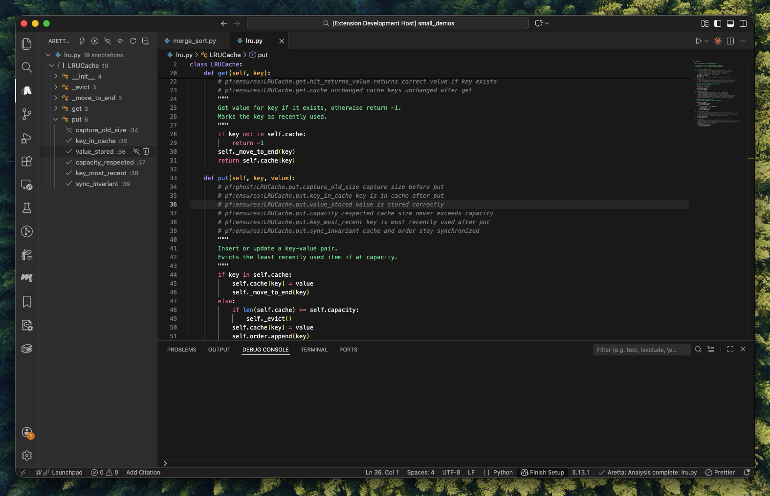 Annotations Panel - Collapsed View